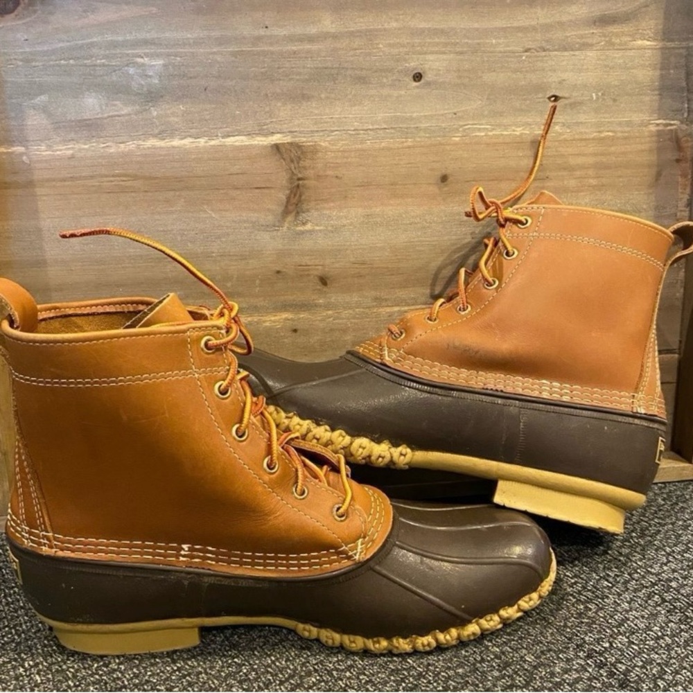 L. L. Bean Men's Bean Boots, 8" GORE-TEX/Insulated Sz 12 - Picture 6 of 7